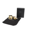 Saint Laurent Pearly Square Clip Earrings