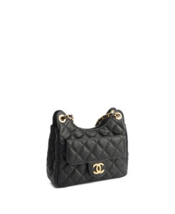 Chanel Wavy CC Hobo Small