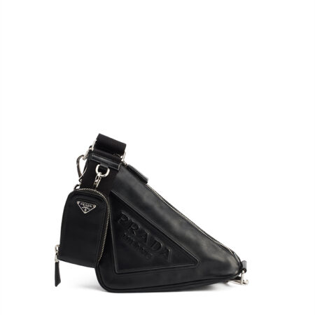 Prada Triangle Shoulder Bag Nero