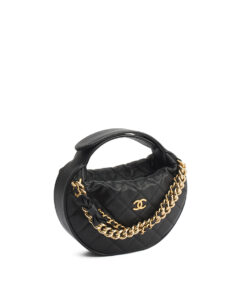 Chanel Double Chain Bow Hobo Mini – (ex)bags