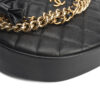 Chanel Double Chain Bow Hobo Mini