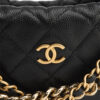 Chanel Double Chain Bow Hobo Mini