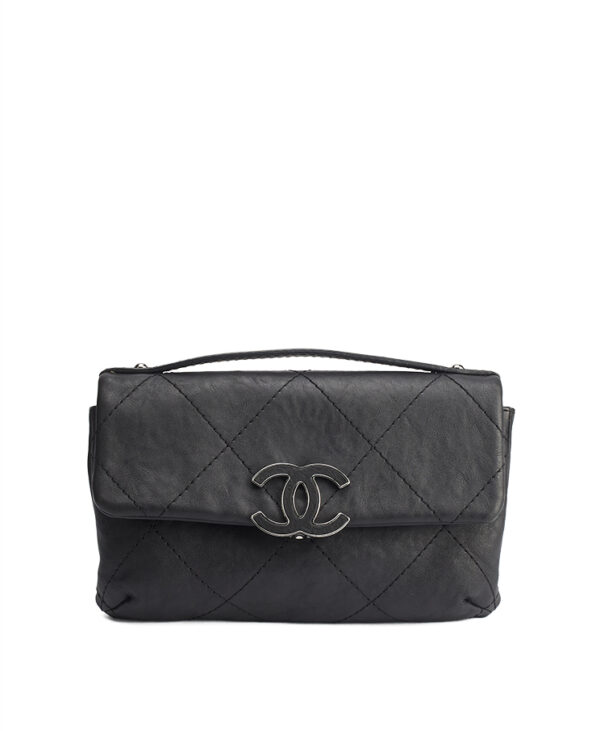 Chanel Double Stitch Hamptons Flap Bag Mini – (ex)bags