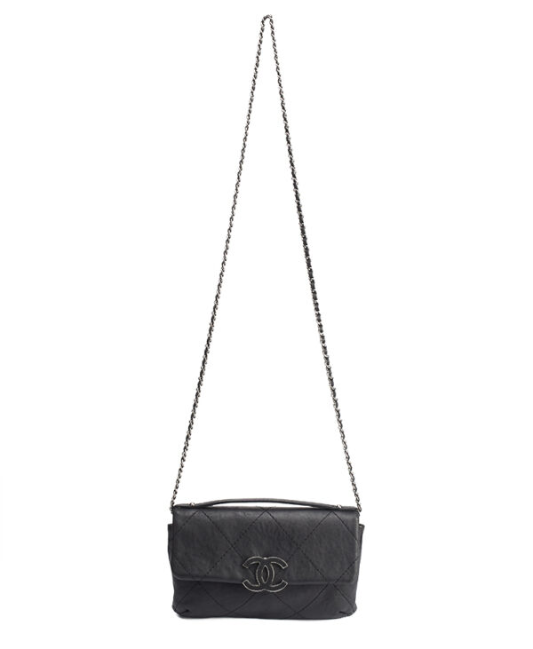 Chanel Double Stitch Hamptons Flap Bag Mini – (ex)bags