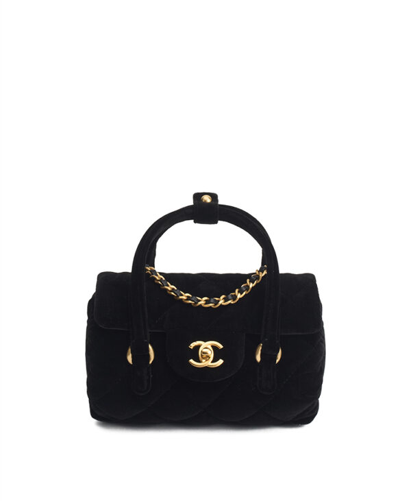 Chanel Bowling Bag Micro – (ex)bags