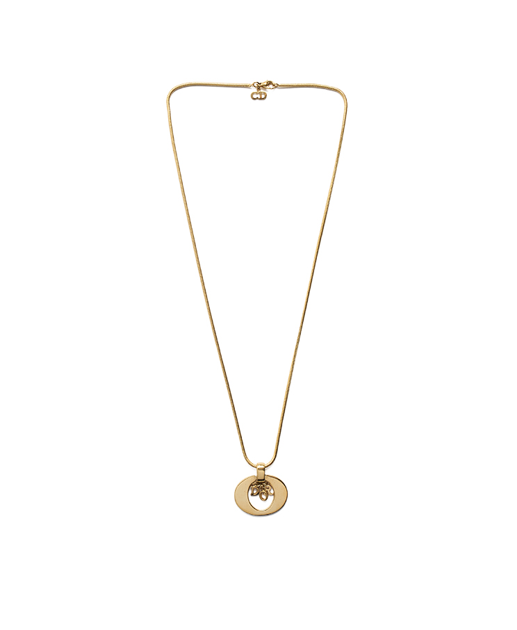 Dior Logo Dangling Letters Necklace – (ex)bags