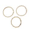 Chanel CC Turnlock Chain Set of 3 Bracelets M