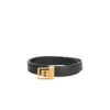 Saint Laurent La 66 Buckle Thin Belt