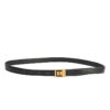 Saint Laurent La 66 Buckle Thin Belt