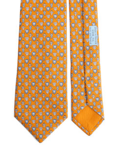 Hermes Cravate Twill Tie 7 ‘Jungle Family’ – (ex)bags