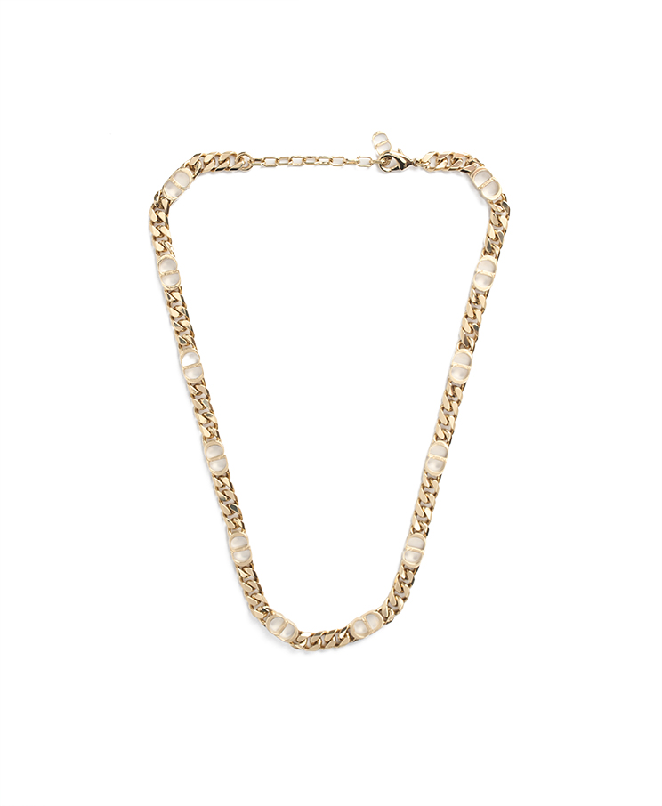 Dior CD Icon Thin Chain Link Necklace – (ex)bags