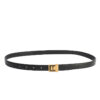 Saint Laurent La 66 Buckle Thin Belt