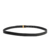 Saint Laurent La 66 Buckle Thin Belt