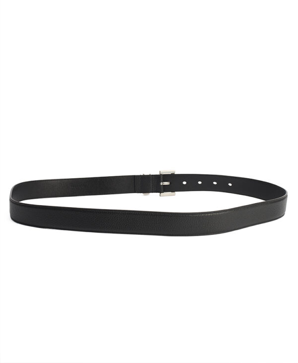 Saint Laurent Cassandre Thin Belt With Square Buckle – (ex)bags