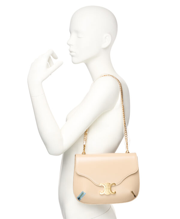 Celine Besace Triomphe Chain Bag – (ex)bags