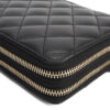 Chanel Double Zip Around Organizer Wallet