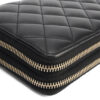 Chanel Double Zip Around Organizer Wallet