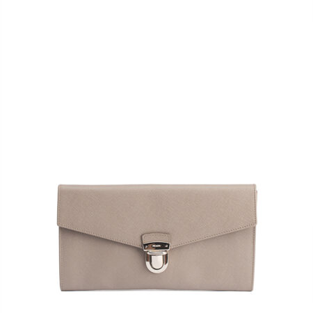 Prada Envelope Pushlock Clutch – (ex)bags