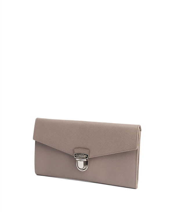 Prada Envelope Pushlock Clutch – (ex)bags