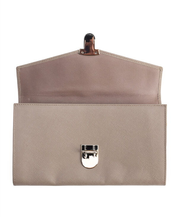 Prada Envelope Pushlock Clutch – (ex)bags