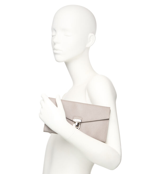 Prada Envelope Pushlock Clutch – (ex)bags