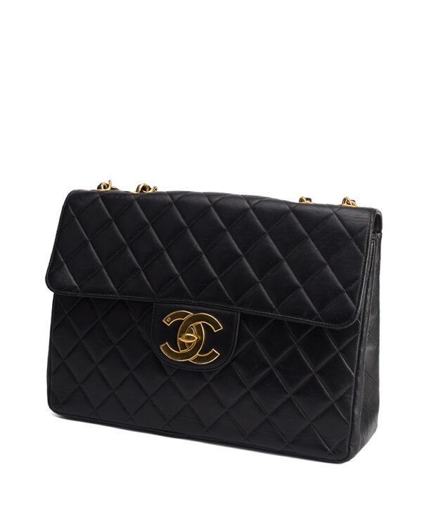 Chanel Mademoiselle Single Flap Bag Jumbo – (ex)bags