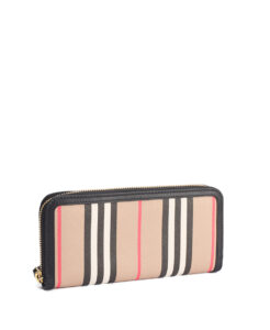 Burberry Zip Around Continental Wallet