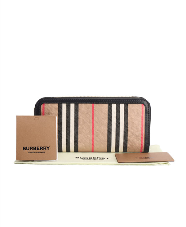 Burberry Zip Around Continental Wallet – (ex)bags
