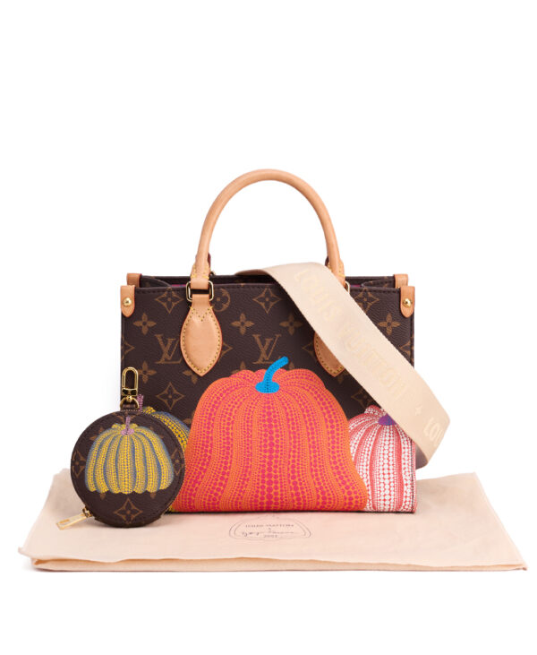 Louis Vuitton & Yayoi Kusama OnTheGo Tote Pumpkins PM – (ex)bags