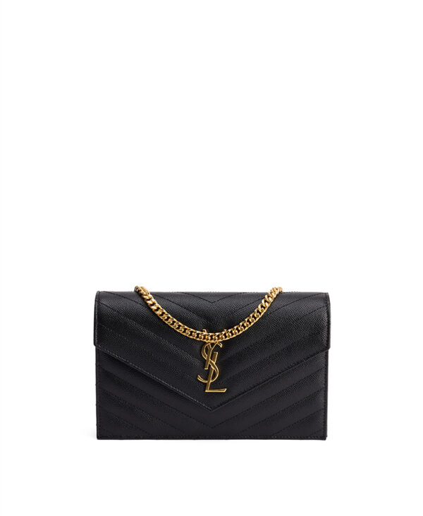 Saint Laurent Envelope Chain Wallet – (ex)bags