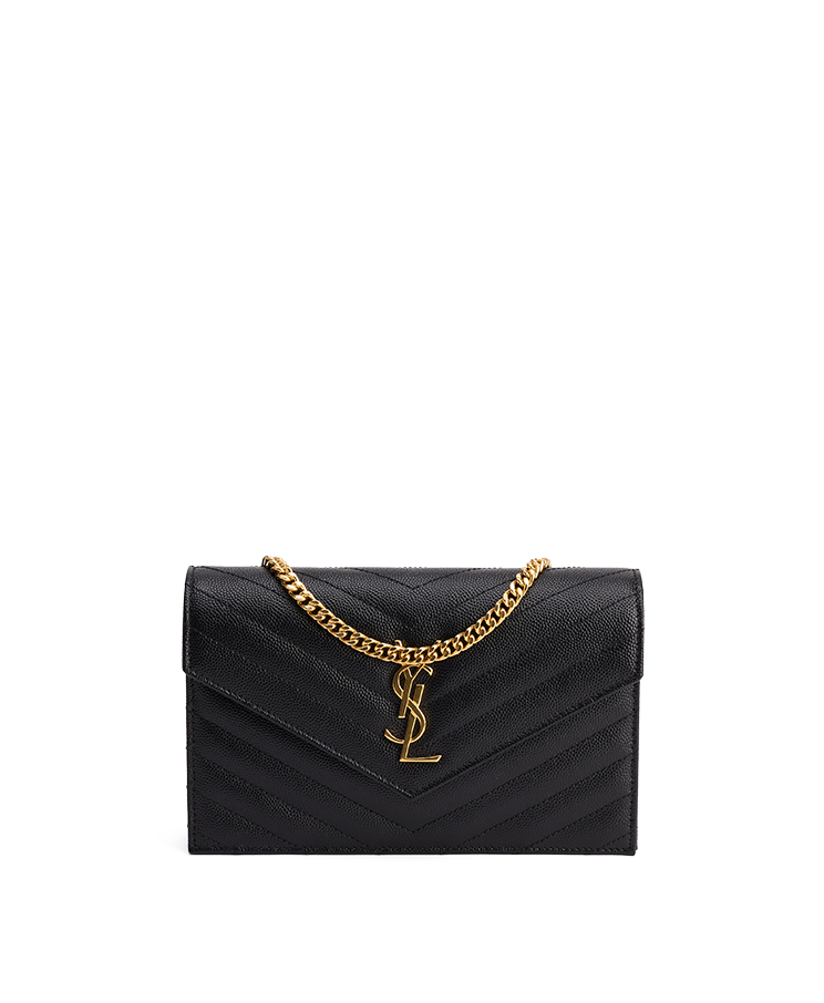 Saint Laurent Envelope Chain Wallet – (ex)bags