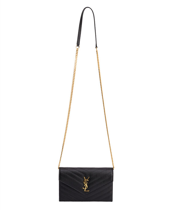Saint Laurent Envelope Chain Wallet – (ex)bags