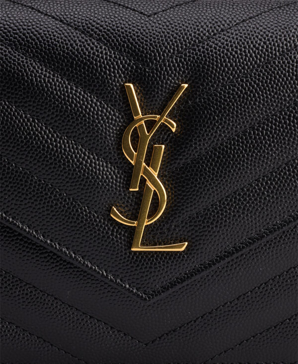 Saint Laurent Envelope Chain Wallet – (ex)bags