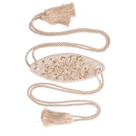 Valentino Garavani Floral Beaded Tassel Belt – (ex)bags