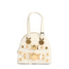 Versace Tribute Medallion Bowling Bag Small