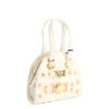 Versace Tribute Medallion Bowling Bag Small