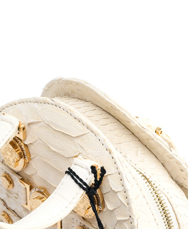 Versace Tribute Medallion Bowling Bag Small – (ex)bags