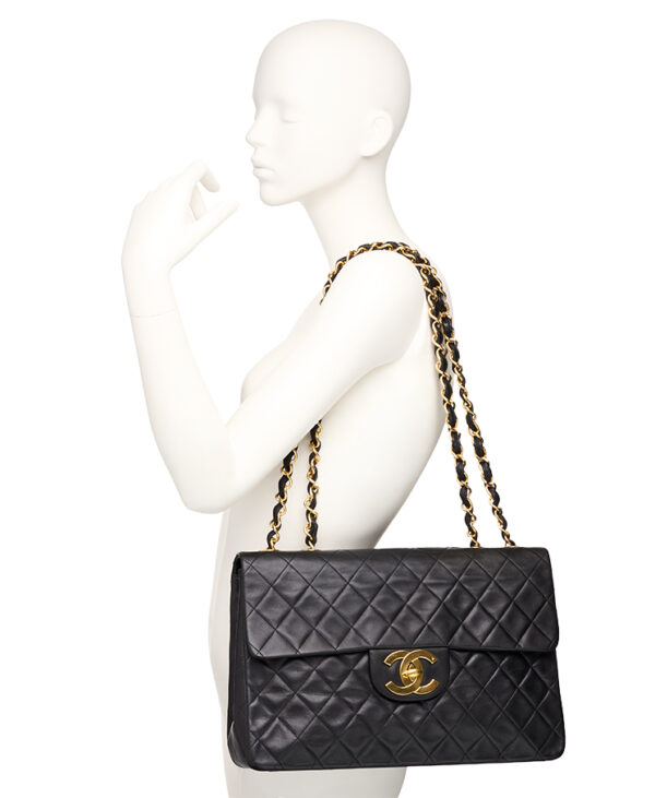 Chanel Mademoiselle Single Flap Bag Maxi – (ex)bags
