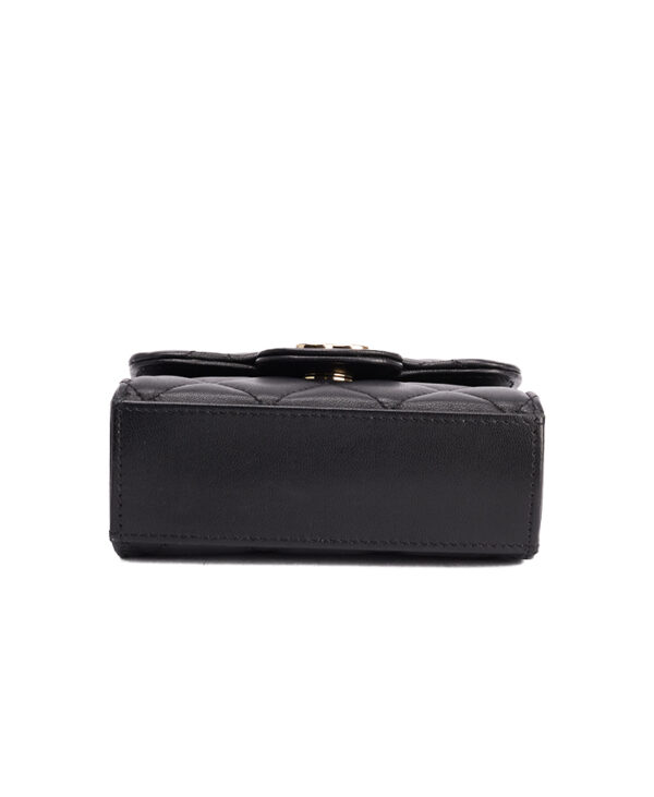 Chanel Top Handle Flap Clutch With Chain – (ex)bags
