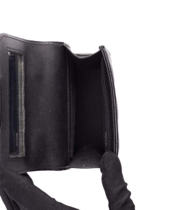 Chanel Top Handle Flap Clutch With Chain – (ex)bags