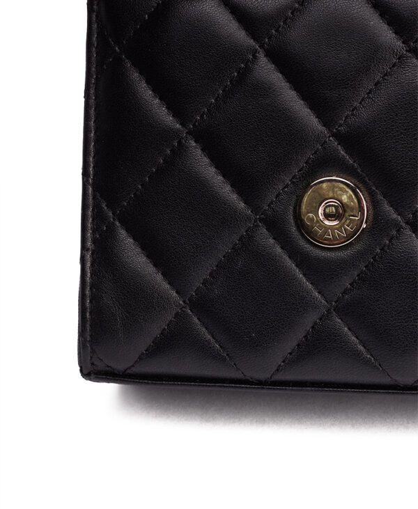 Chanel Top Handle Flap Clutch With Chain – (ex)bags