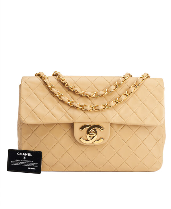 Chanel Mademoiselle Single Flap Bag Maxi – (ex)bags