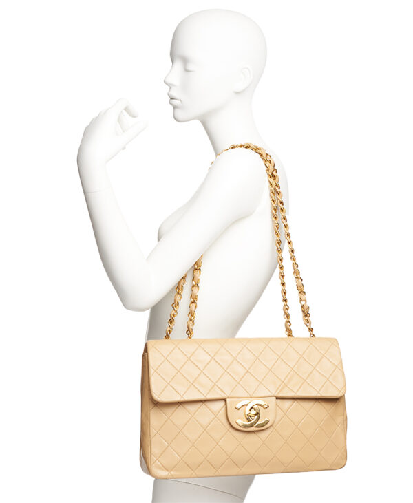 Chanel Mademoiselle Single Flap Bag Maxi – (ex)bags