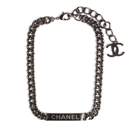 Chanel ID Curb Chain Necklace – (ex)bags