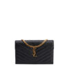 Saint Laurent Cassandre Envelope Chain Wallet
