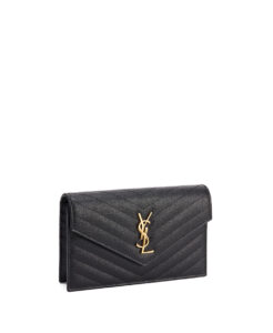 Saint Laurent Cassandre Envelope Chain Wallet – (ex)bags