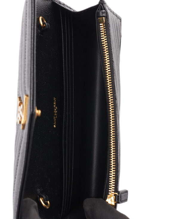 Saint Laurent Cassandre Envelope Chain Wallet – (ex)bags