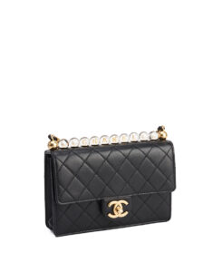 Chanel Crystal Pearl Flap Bag