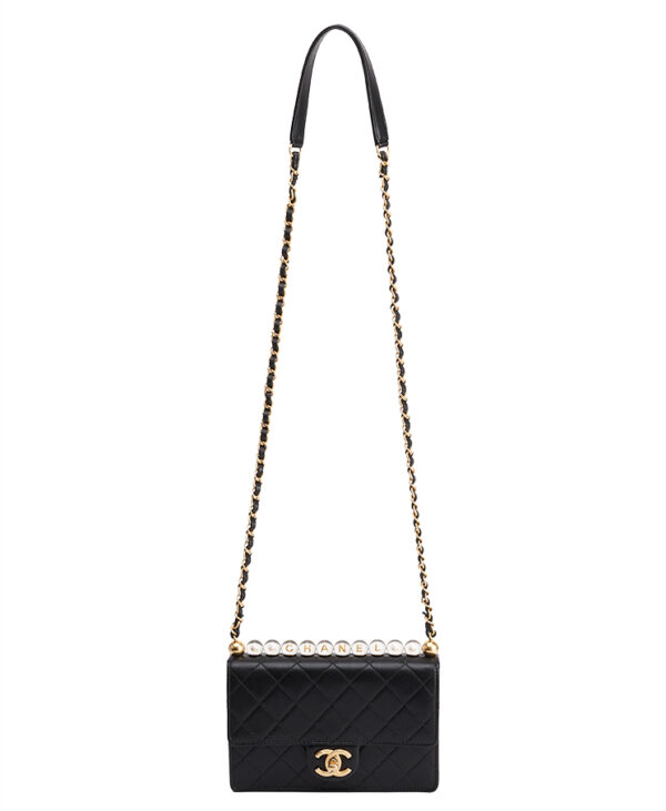 Chanel Crystal Pearl Flap Bag – (ex)bags