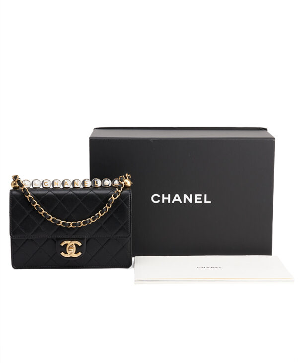Chanel Crystal Pearl Flap Bag – (ex)bags